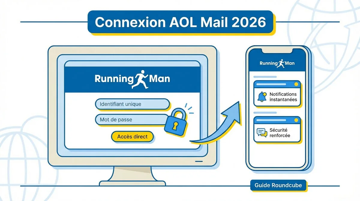 Interface AOL Mail 2026