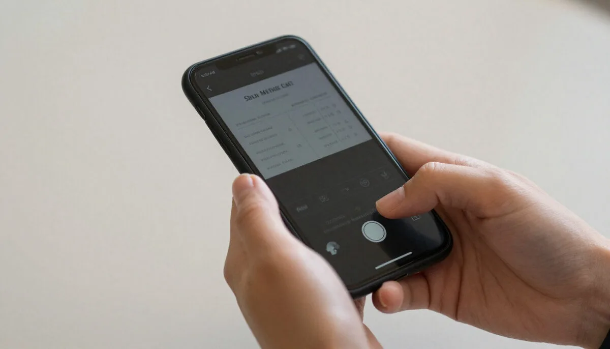 Comment scanner des menus ou panneaux avec l'appareil photo ?
