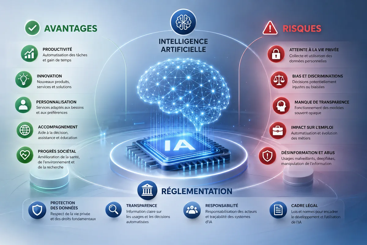 Infographie sur l'intelligence artificielle