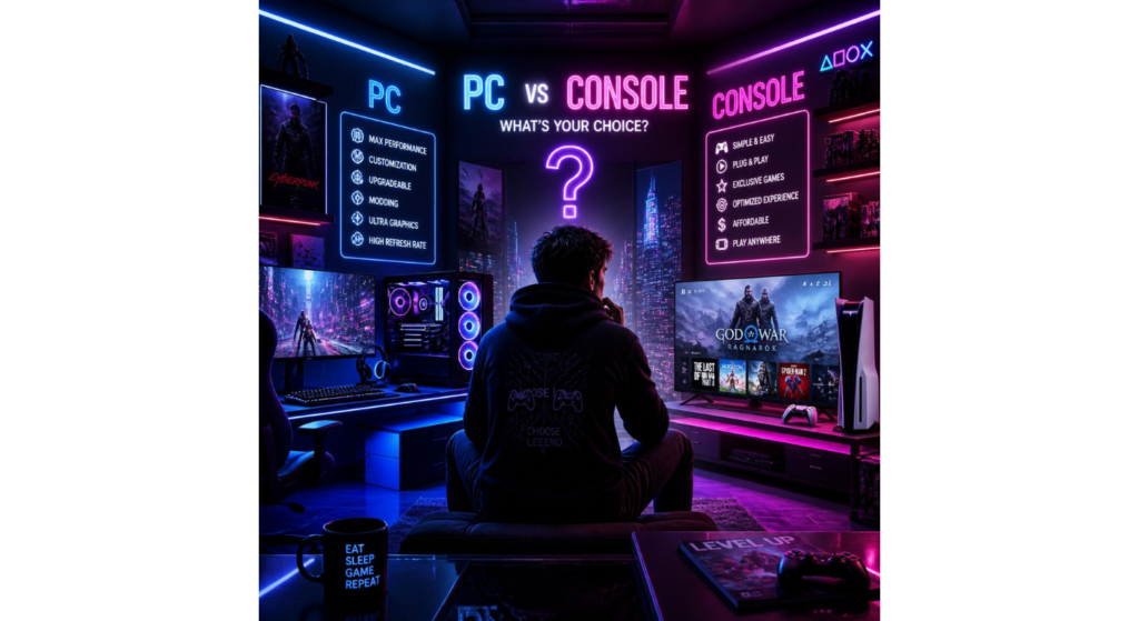 PC OU CONSOLE