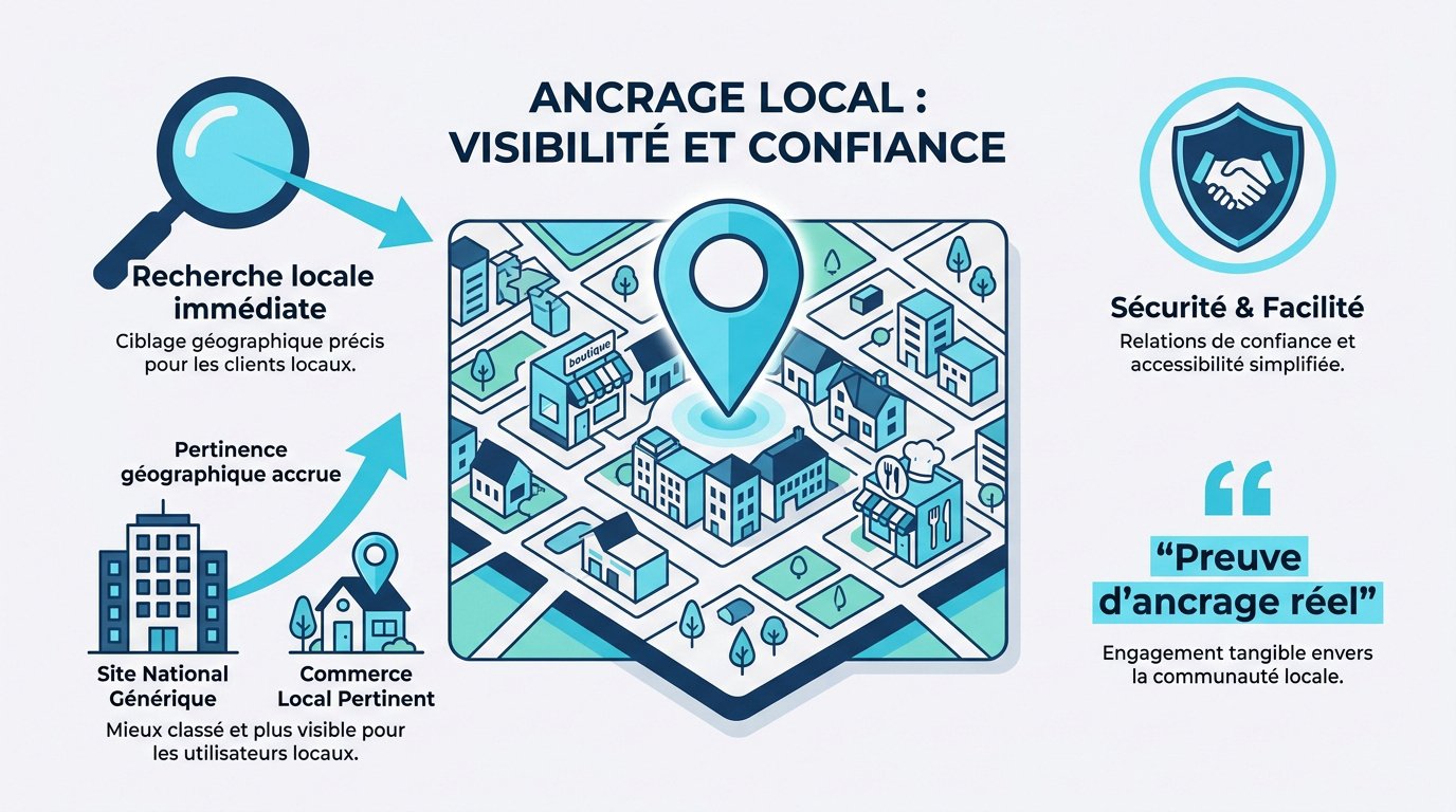 Ancrage local et confiance des clients de proximité