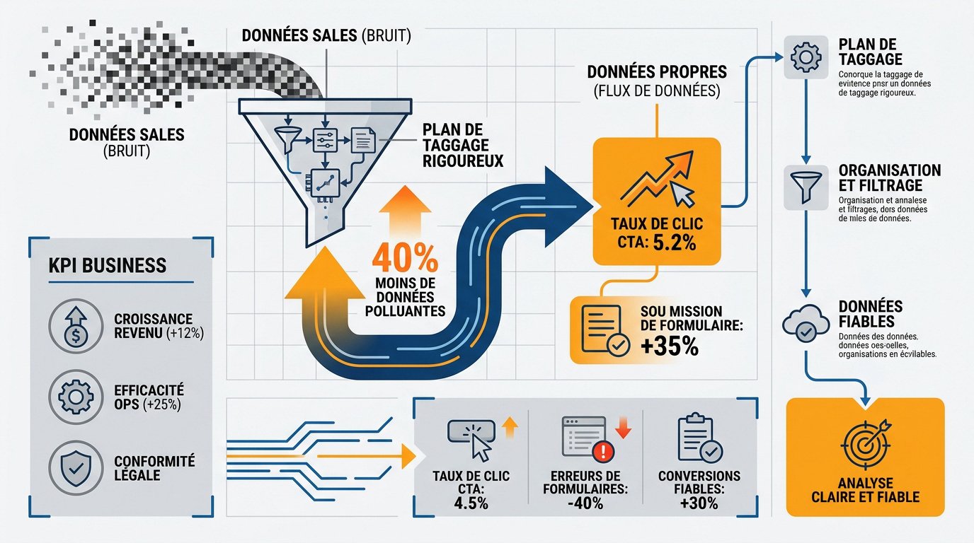 Optimisation des données analytiques pour des conversions fiables