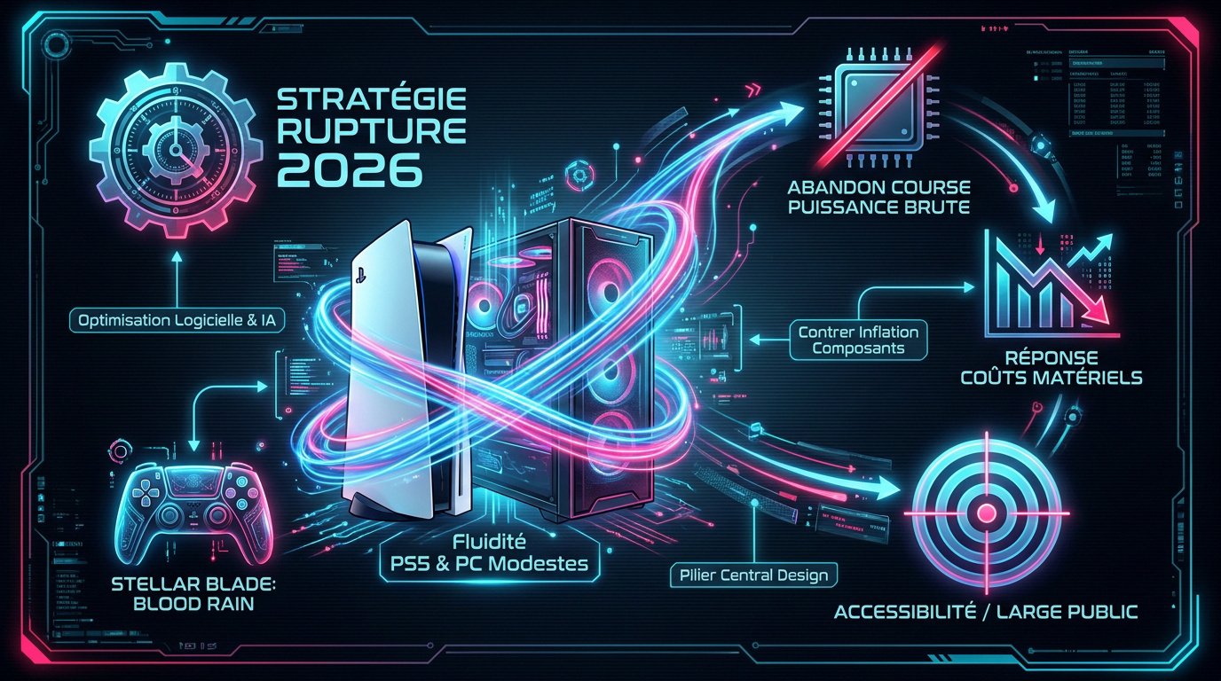 Stratégie de Shift Up pour l'accessibilité et la fluidité de Stellar Blade Blood Rain en 2026