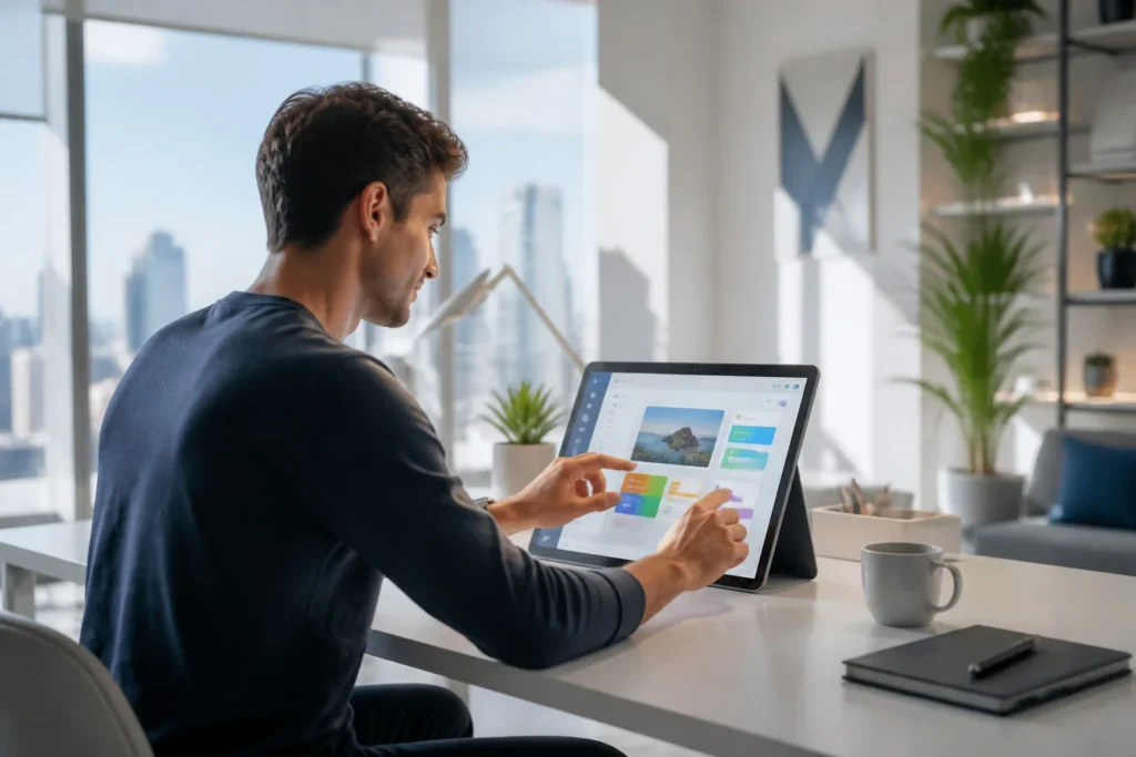 Creation intuitive dapplications sans code
