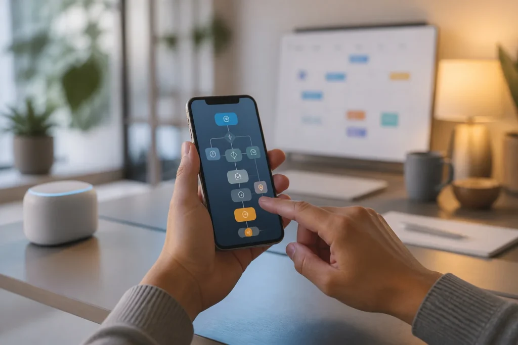 Automatisation iphone et vie simplifiee