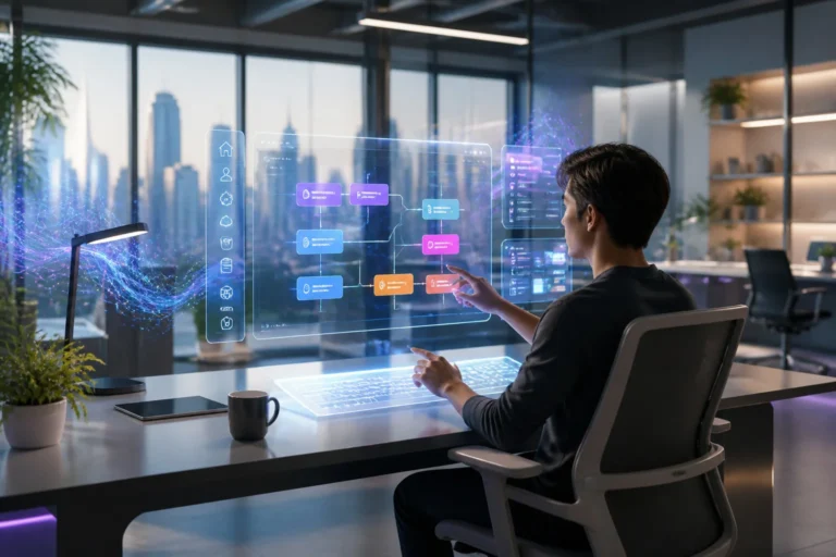 Innovation sans code avec ia holographique
