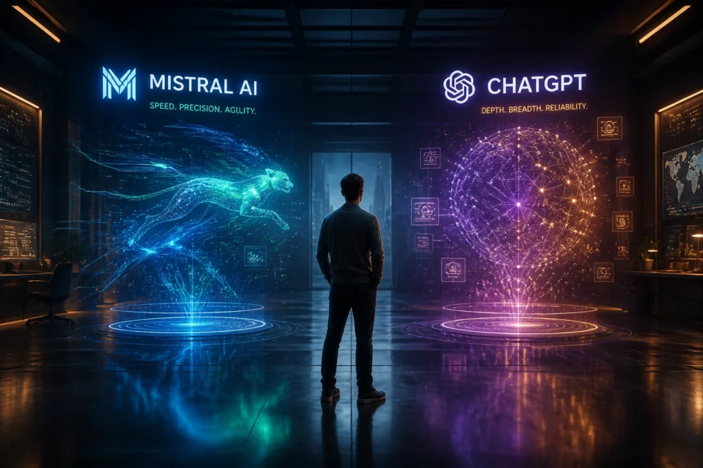 Choix ia mistral ai vs chatgpt