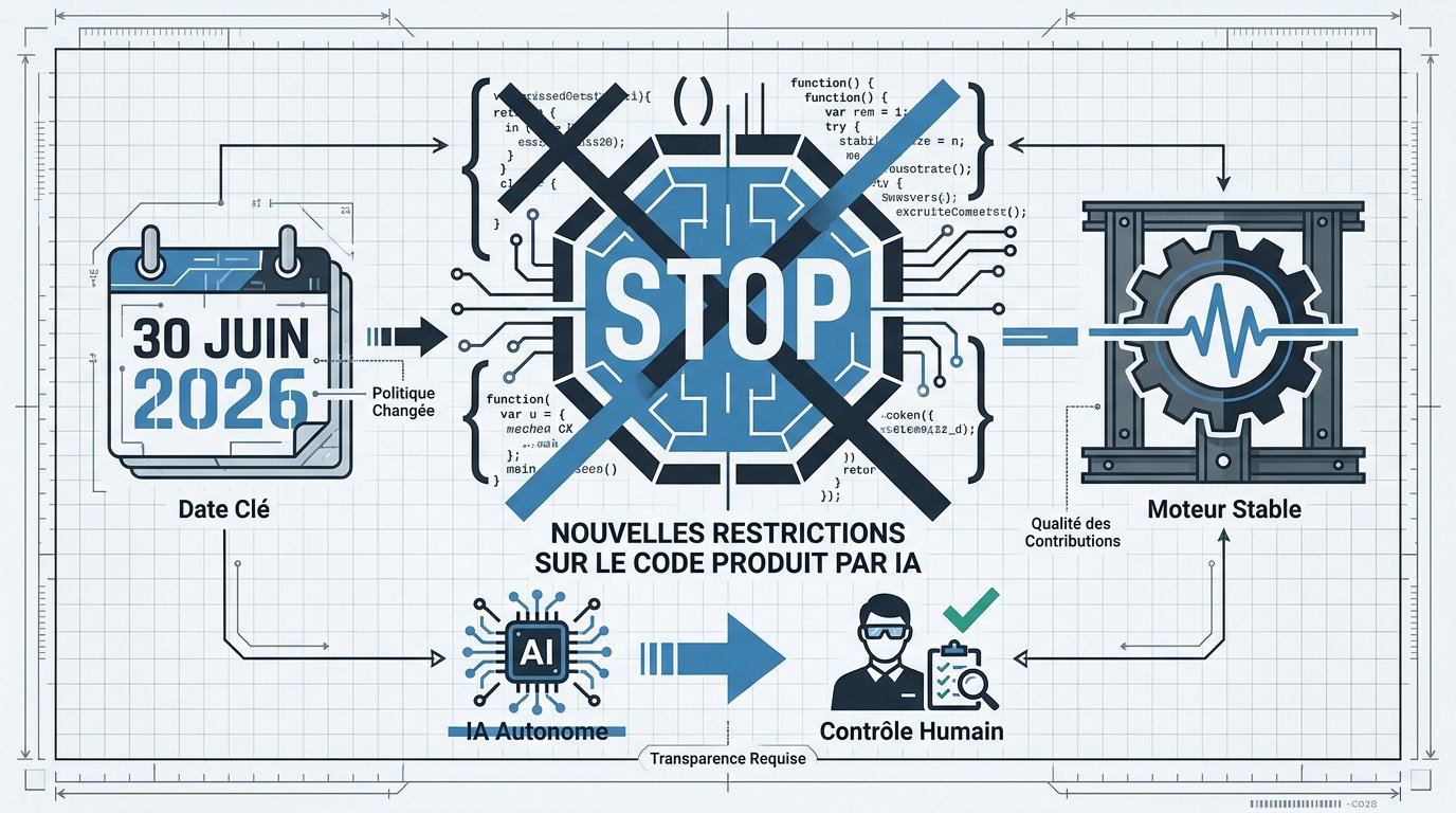 Illustration des restrictions sur le code généré par intelligence artificielle pour le moteur Godot